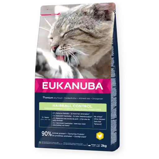 Eukanuba Cat Hairball Control Kampanjpris
