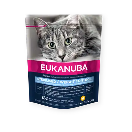 Eukanuba Cat Sterilised/Weight Control Nedsatt pris