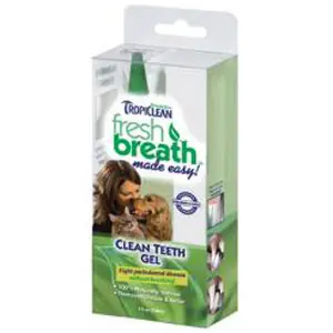 Erbjudandepris Tropiclean Fresh Breath Clean Teeth Gel