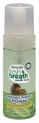 Tropiclean Fresh Breath Mint Foam 133 ml Bästa pris