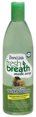 Nyhet Tropiclean Fresh Breath Water Additive Original 473 ml
