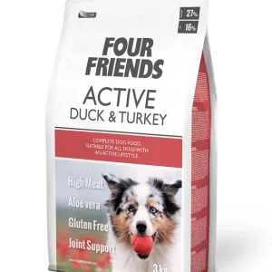 Billigare Four Friends Dog Active Duck & Turkey