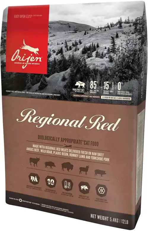 Begränsat antal Orijen Cat Regional Red