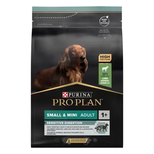 Begränsat antal Purina Pro Plan SENSITIVE DIGESTION Adult Small & Mini