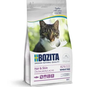Bozita Feline Sensitive Hair & Skin WheatFree Salmon Begränsad tid