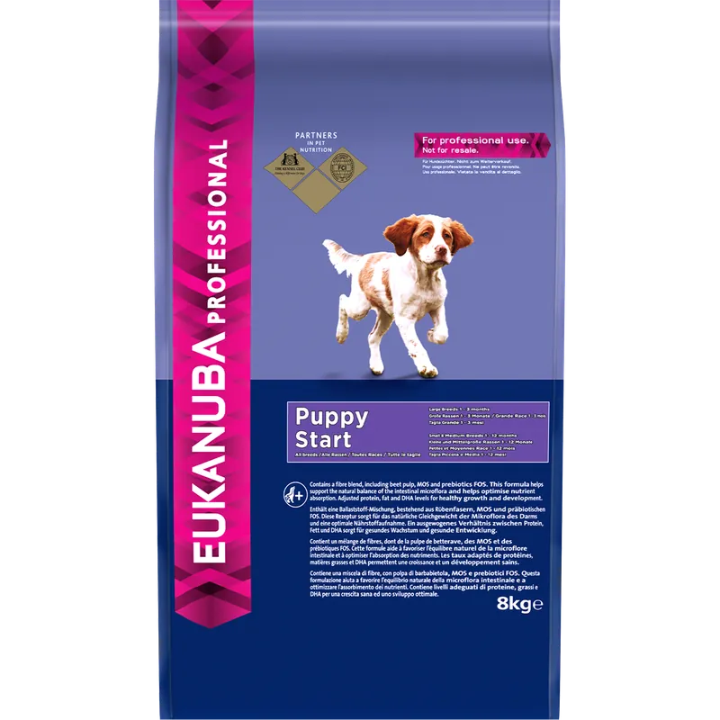 Eukanuba Puppy Start 8 kg Begränsad tid