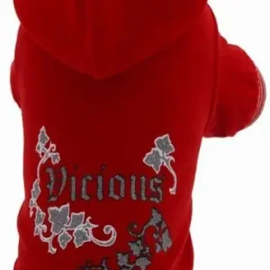 Sweatshirt/Hoodie röd VICIOUS Billigare