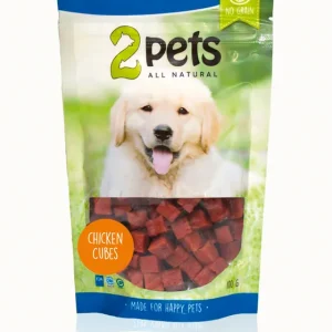 2pets Dogsnack Chicken Cubes Outlet