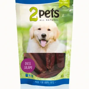 2pets Dogsalami Duck 100 g Sänkt pris