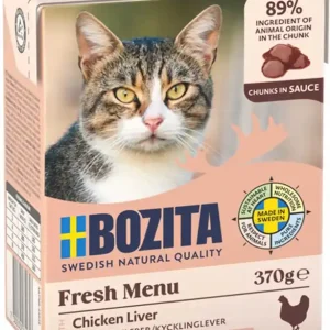 Utförsäljning Bozita Bitar i Sås Kycklinglever 370 g