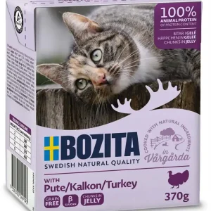 Bozita Bitar i Gelé Kalkon 370 g Snabb frakt