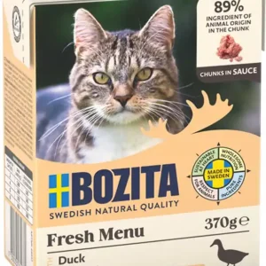 Bozita Bitar i Sås Anka 370 g Nedsatt pris