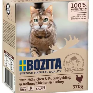 Bozita Bitar i Sås Kyckling & Kalkon 370 g Billigare