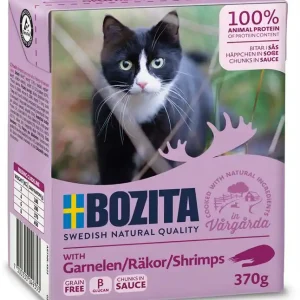 Bozita Bitar i Sås Räkor 370 g Snabb frakt