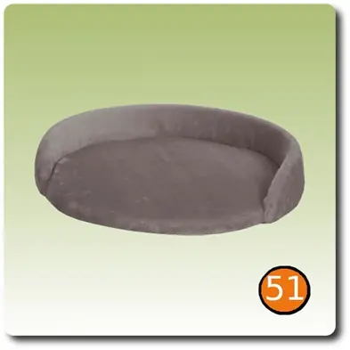 Snabb leverans StarSystem 51 platta rund kant 48x10 cm, grå