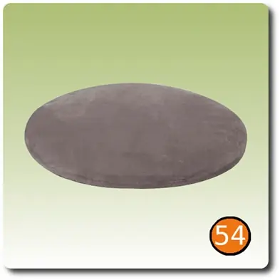 Billig StarSystem 54 platta rund 48x2 cm, grå