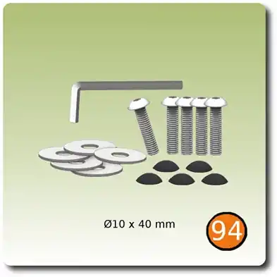 StarSystem 94 skruvset 5, 10x40 mm 5 st Rabatt