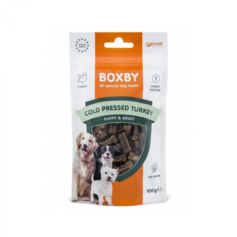 Boxby Cold Pressed Grainfree Kalkongodis 100 g Outlet
