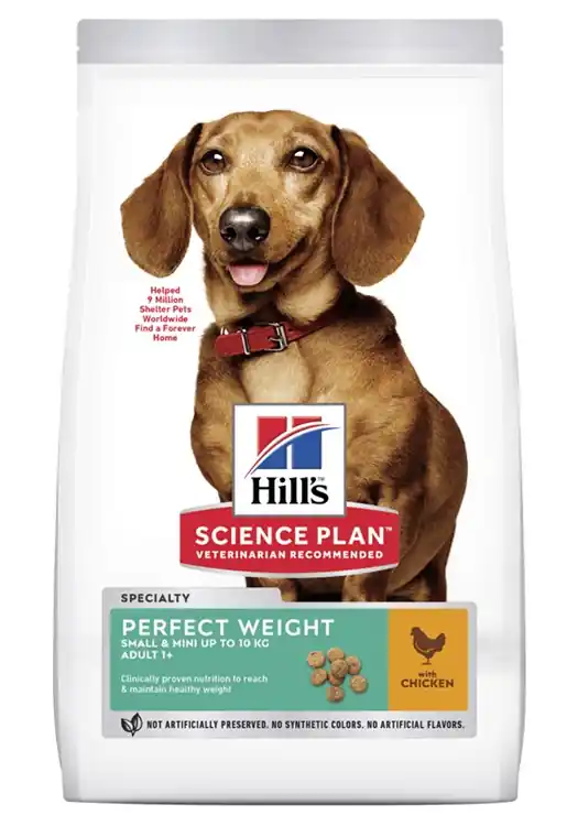 Hill‘s Canine Perfect Weight Small & Mini Chicken Lägg i varukorgen