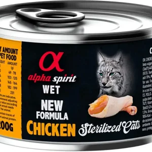 alpha spirit CAT Chicken Sterilized 200 g Rabatt