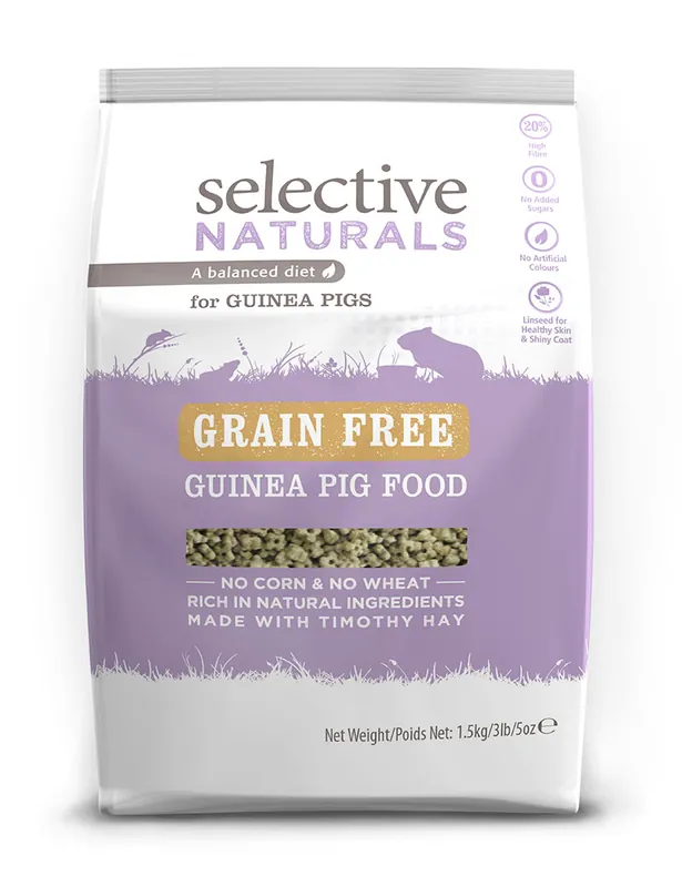 Begränsat antal Selective Naturals Guinea Pig GrainFree 1,5 kg