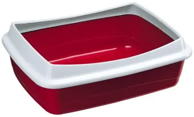 Billig Kattlåda NIP PLUS med kant 47x36x15,5 cm mix, Ferplast