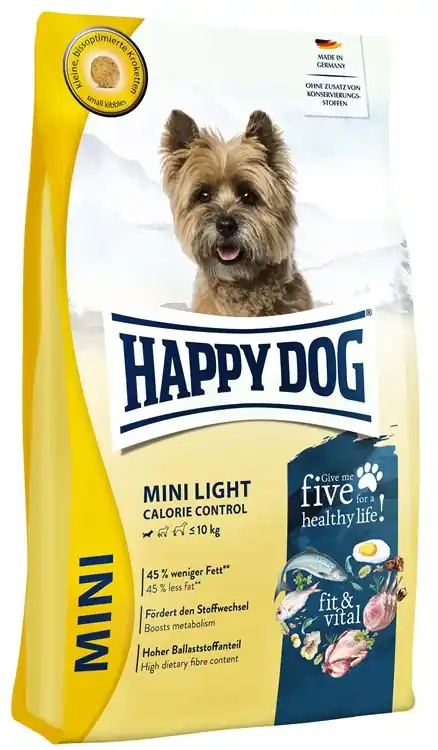 Kundfavorit HappyDog fit & vital Mini Light