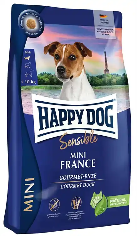 Säker betalning HappyDog Sensible Mini France GrainFree