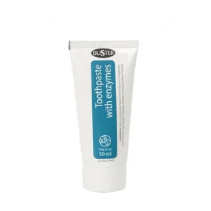 BUSTER Tandpasta med enzymer, 50 ml Extra rabatt