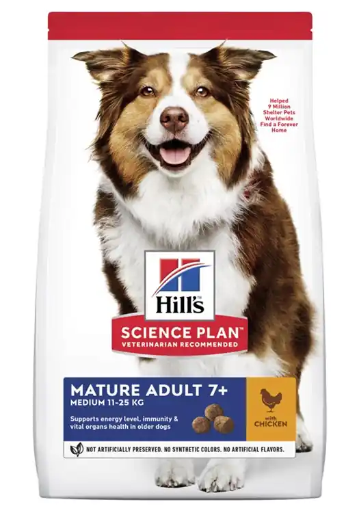 Hill‘s Canine Mature Adult Medium Chicken Fynd