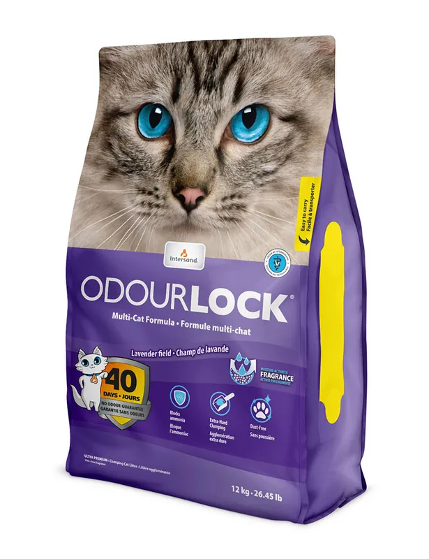 Intersand Odour Lock Lavender Field 12 kg Nyhet