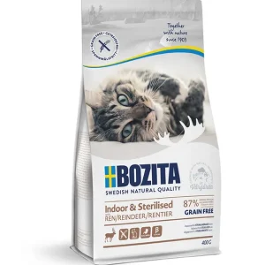Bozita Feline Indoor & Sterilised GrainFree Reindeer Begränsad tid