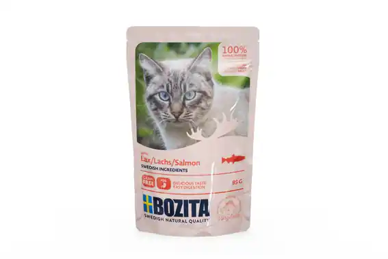 Bozita katt Lax i sås 85 g Endast denna vecka