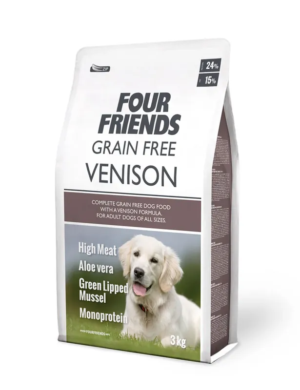 Four Friends Dog GrainFree Venison Köp nu