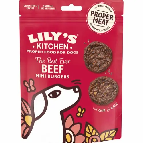 Lily‘s Kitchen The Best Ever Beef Mini Burgers 70 g Premium