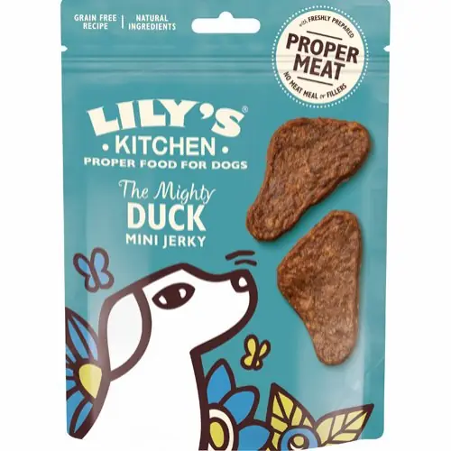 Lily‘s Kitchen The Mighty Duck Mini Jerky 70 g Handla nu