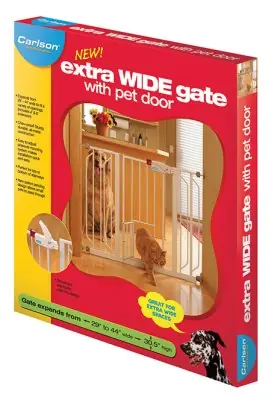 prisnedsättning Carlson Grind Xtra bred Walk-Thru med dörr 77x74-112 cm