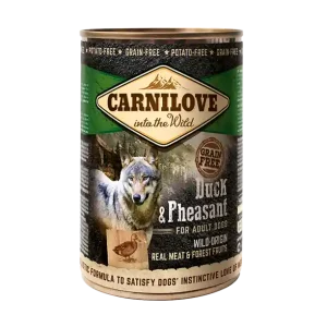 Begränsat antal Carnilove Wild Meat Duck & Pheasant 400 g