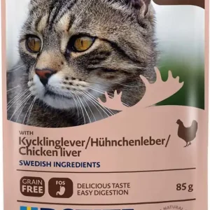 Bozita katt Kycklinglever i gelé 85 g Rea