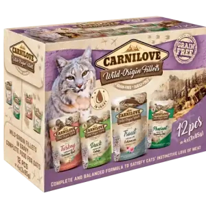 Billigare Carnilove Cat Pouch Multipack 12x85 g