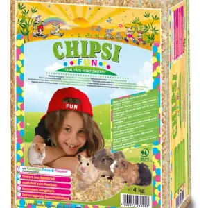 Burspån Chipsi FUN 75 liter / 4 kg Begränsat antal