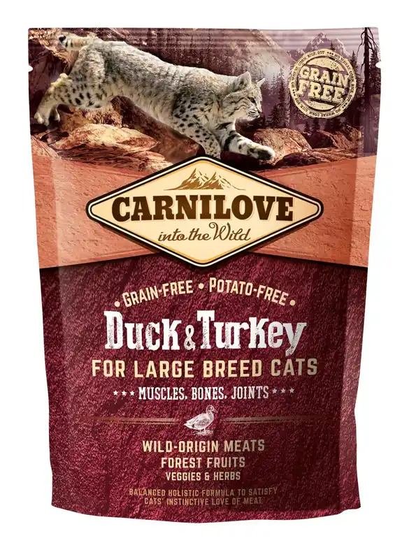 Fynd Carnilove Cat Duck & Turkey - for Large Breed