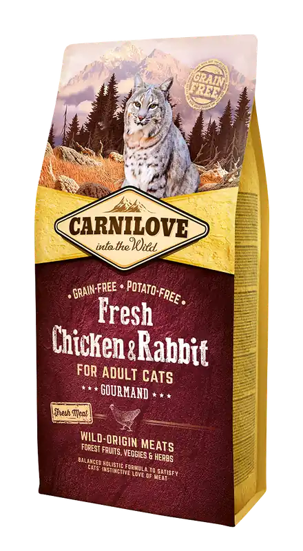 Carnilove Cat Fresh Chicken & Rabbit Adult Billigare