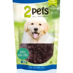 2pets Dogsnack Horse MiniCubes Handla nu