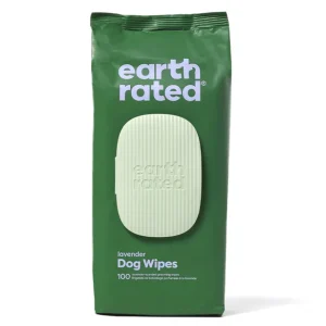 Rabatt Earth Rated Wipes 100 st Lavender