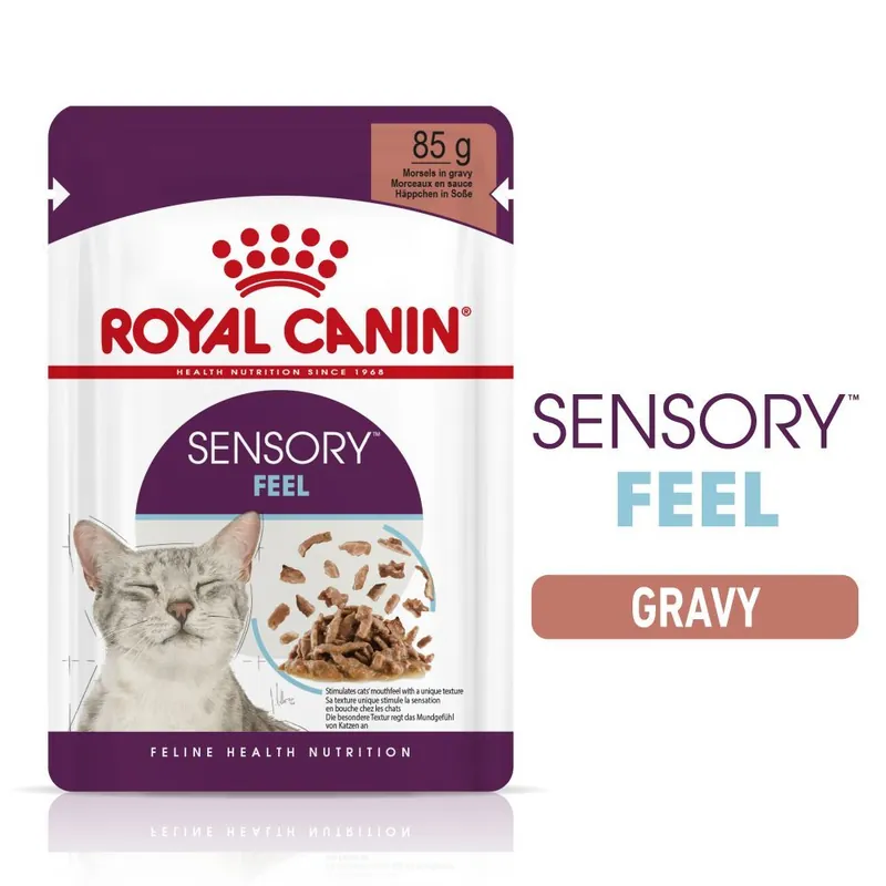Kampanj Royal Canin WET Sensory Feel Gravy