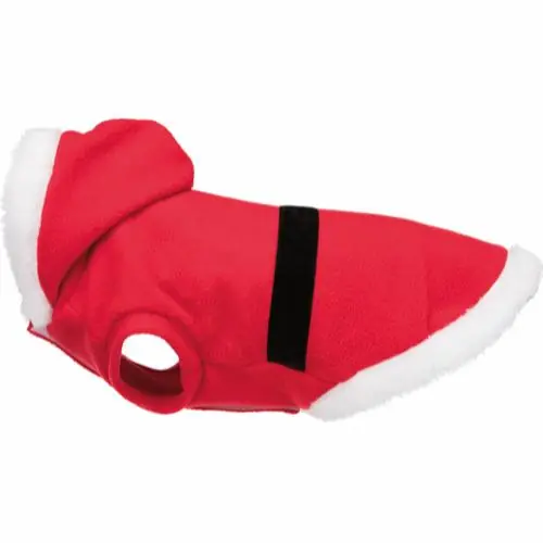 Xmas hundtäcke tomtedräkt, röd/vit Lågt pris
