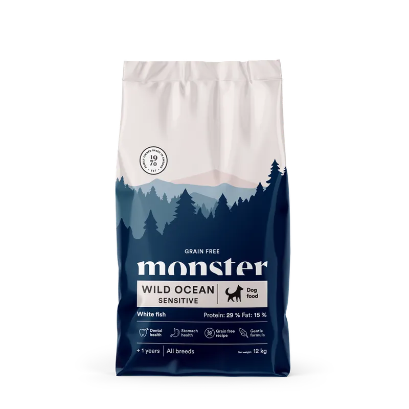 Monster Dog GrainFree Wild Ocean Snabb leverans