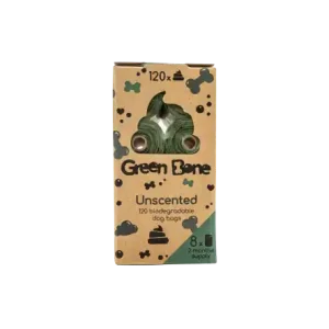 Green Bone Unscent 8 rullar/120 påsar Expressleverans
