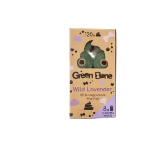 Green Bone Wild Lavender 8 rullar/120 påsar Populär